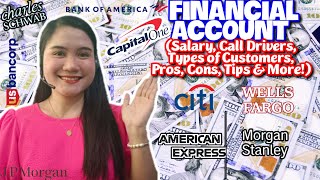 FINANCIAL ACCOUNT IN CALL CENTERS: SALARY, BENEFITS, INCENTIVES, ACCOUNT OVERVIEW, PROS, CONS & MORE