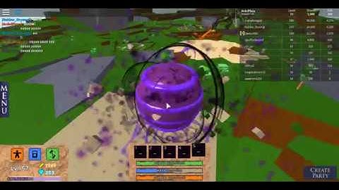 Elemental Battlegrounds l Gravity Skills Showcase! (Direct Videos!)