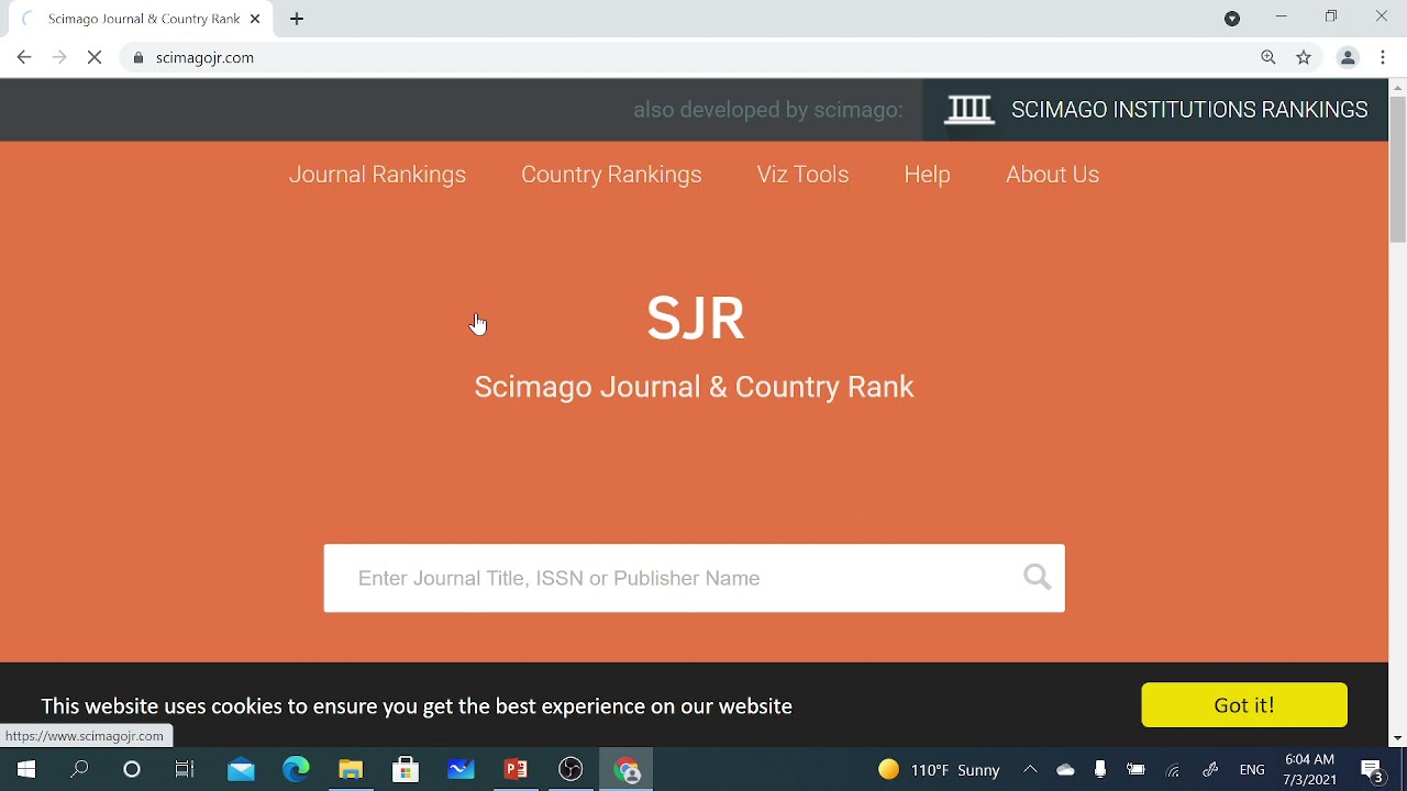 كيفية اختيار المجلة باستخدام موقع سيماكو Scimago