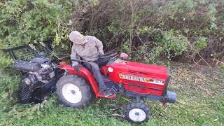 Mini mulcher testing