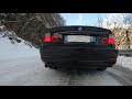 BMW e46 330d straight pipe exhaust