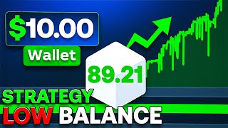 I TRIED TURNING $10 INTO $100 WITH THIS LOW BALANCE STRATEGY!