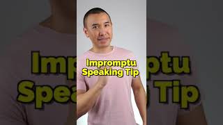 Learn Public Speaking|Impromptu Speaking Tips #shorts