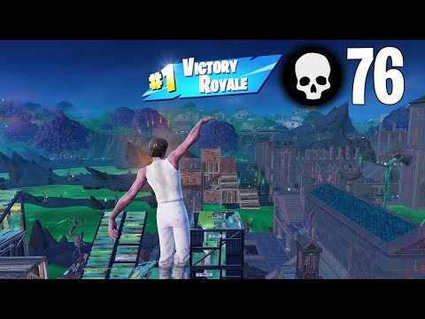 76 Elimination Solo vs Squads Wins (Fortnite Chapter 5 Season 2 Ps4 Controller Gameplay)