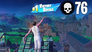 76 Elimination Solo vs Squads Wins (Fortnite Chapter 5 Season 2 Ps4 Controller Gameplay)