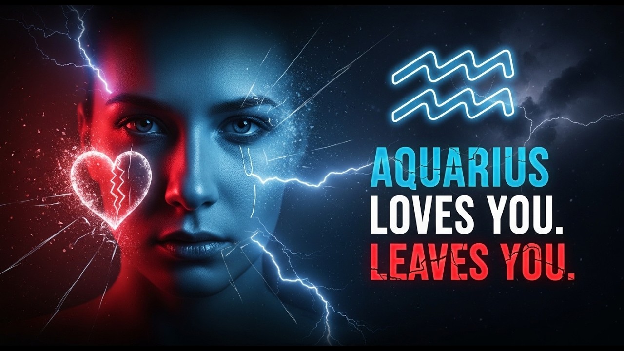 ♒ Aquarius: Why They Can Love You… and Still Walk Away 💔 | The Cold Logic of Aquarius