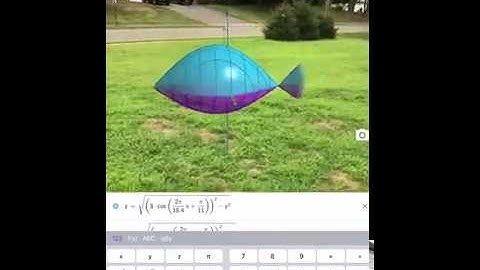GeoGebra Augmented Reality: Fish Modeling!