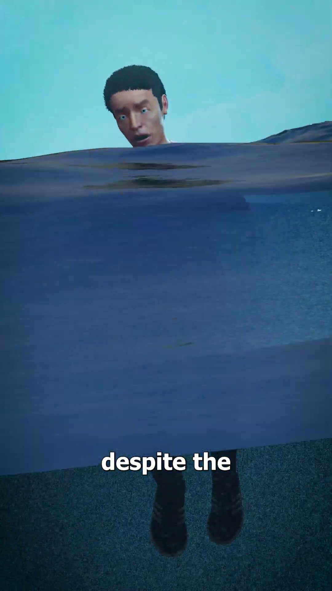 Man Lost Floating In Ocean ?