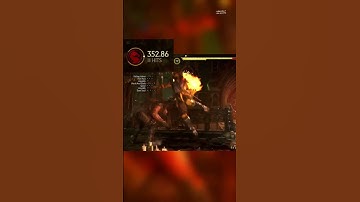 Scorpion 40% combo #mk11 #mortalkombat11ultimate #scorpion #combo #tutorial #shorts #viral #pr