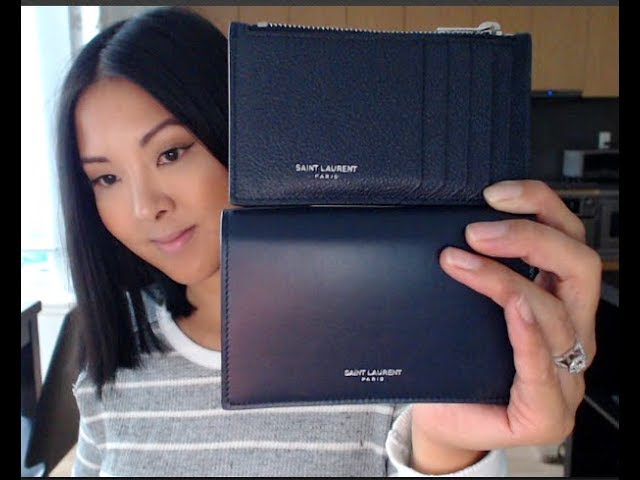 Saint Laurent Fragment Zipped Card Case - One Year Review — Raincouver  Beauty