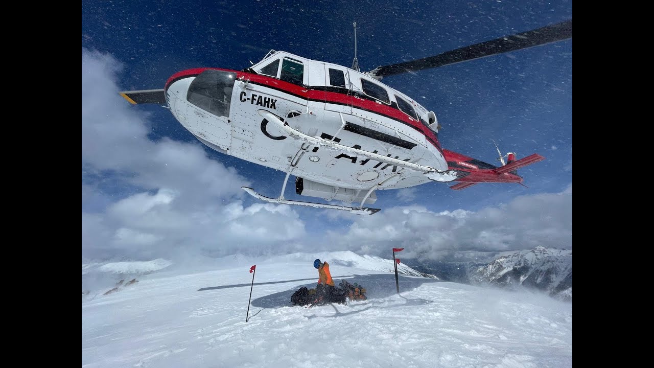 Heli Skiing Season final in the Bugaboos 2025