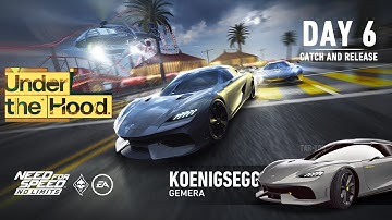 Need For Speed: No Limits | Koenigsegg Gemera (Under The Hood - Day 6 | Catch And Release)