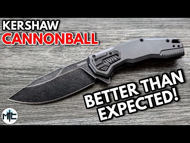 Kershaw Cannonball Folding Pocket Knife Review - PTR