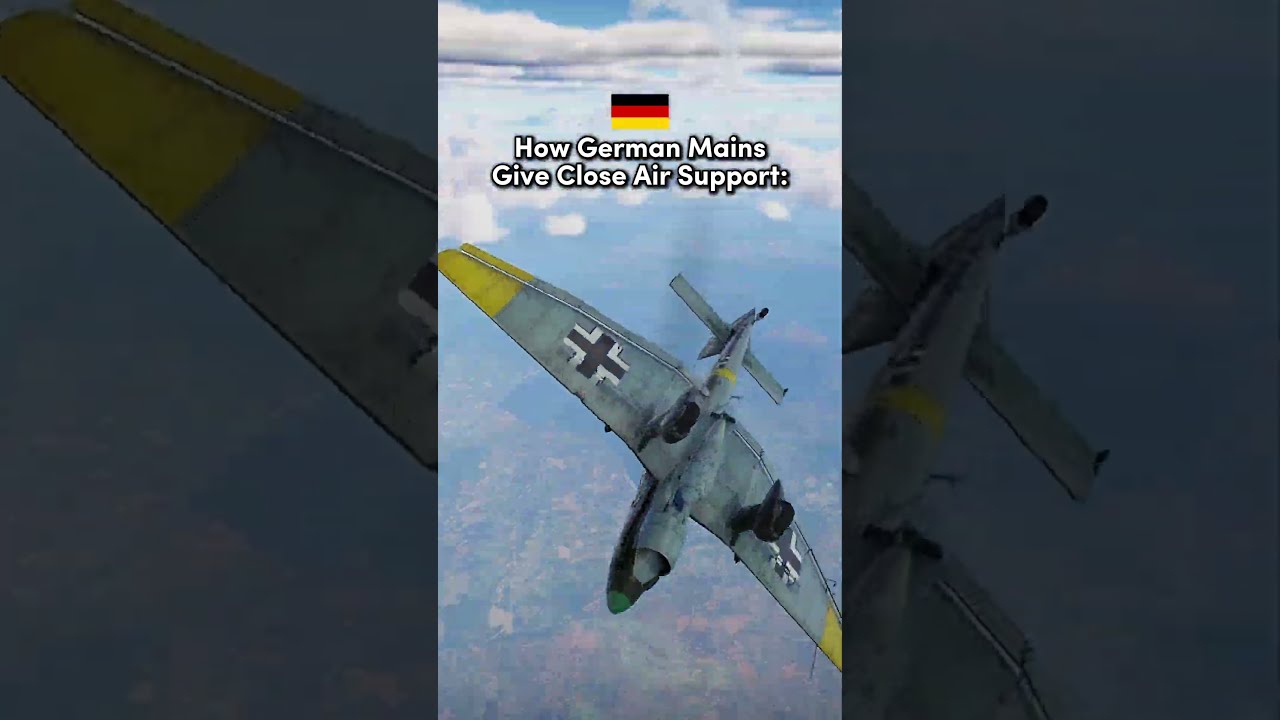How Different Nations Give Close Air Support War Thunder