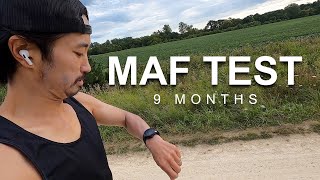 MAF Test  after 9 months Maffetone