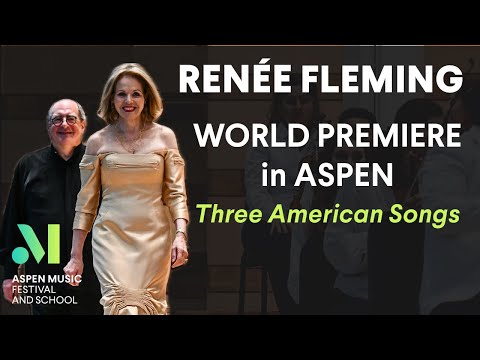 Premiering a new work with Renée Fleming