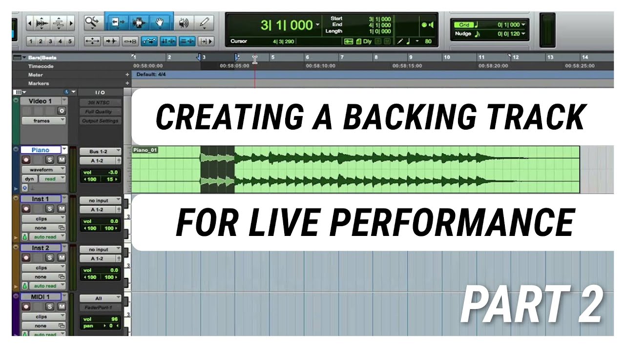  Creating a Backing Track for Live Performance with IEM - Part 2 - Mainstage