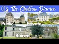 Chateau restoration special 1 ruined 1 private  1 public  