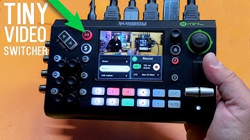 RGBlink Mini-ISO All-in-One Compact LIVE VIDEO Switcher,  with SDI, HDMI, NDI, PTZ, ETC