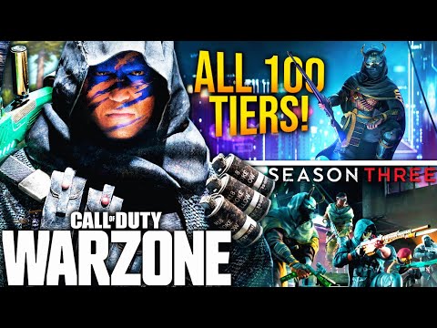 WARZONE: The FULL SEASON 3 BATTLE PASS! (WARZONE/Vanguard Season 3)