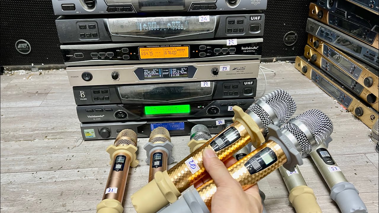 400 Ngàn Bộ Mic Bãi Dọn Kho Thanh Lý Mic BBS Mic Baier Đủ Loại Xả Rẻ Để Ae Nâng Cấp Mic Hát Karaoke