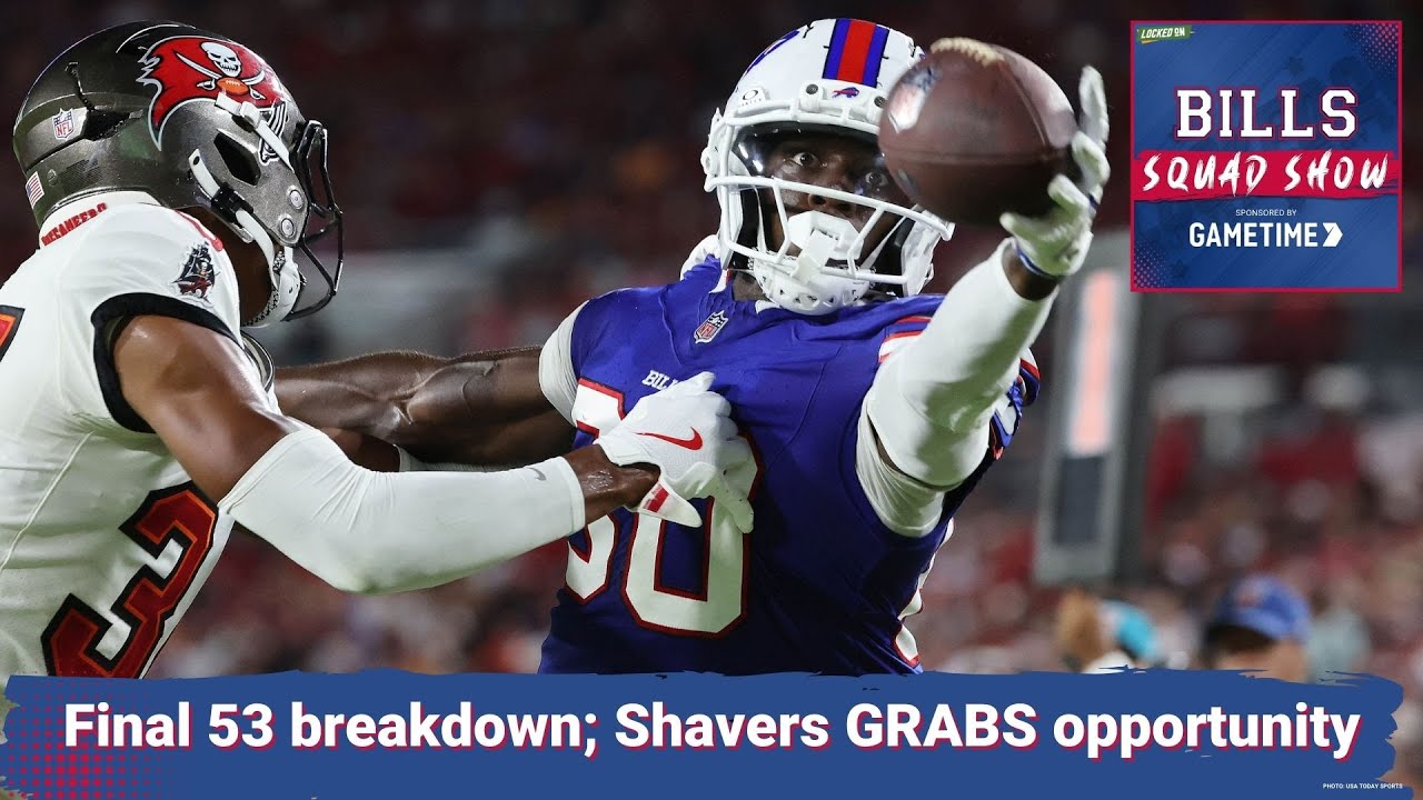 BILLS SQUAD SHOW: Roster Set!