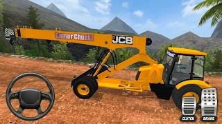 Mountain Road Liftall Crane Driving 🚧 | Indian Sleeper Bus Simulator | Android Gameplay screenshot 4