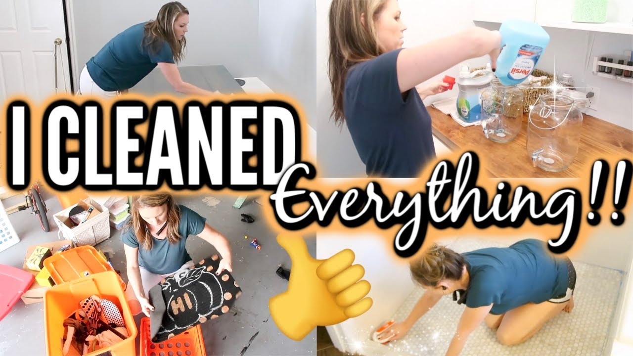 NEW! ALL DAY CLEAN WITH ME 2019 | EXTREME CLEANING MOTIVATION |HALLOWEEN HOME TOUR