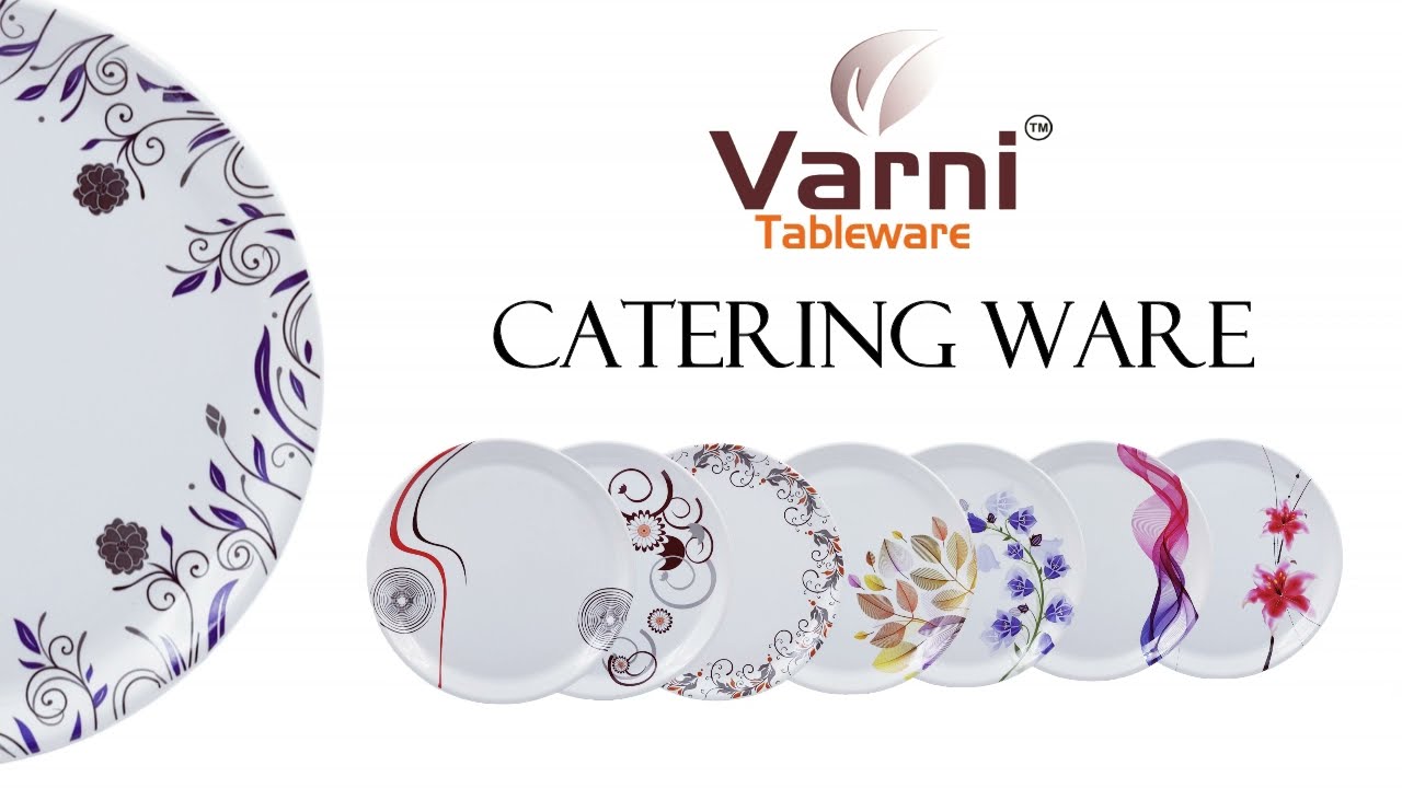 Varni Melamine Tableware│Cateringware │Unique Collection│ All types of Melamine Catering Items