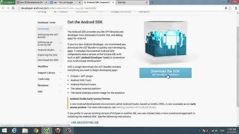 Bài 1: Android chi tiết - Installation JDK & Eclipse SDK.