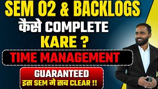 Sem 2 & Backlogs कैसे Complete करे ?|Time Management|Engineering|Pradeep Giri Sir screenshot 5