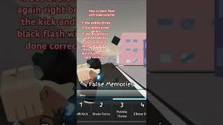 How to black flash