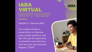 2022 IABA Virtual Boot Camp- Session 3 (Interview Skills)