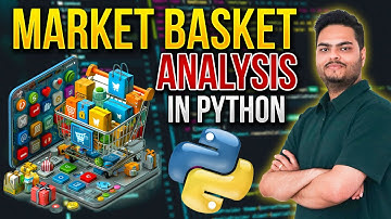 Market Basket Analysis In Python|How to implement market basket analysis in Python|apriori algorithm