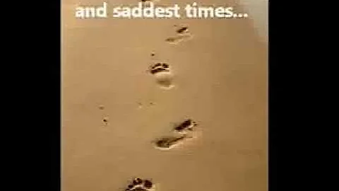 Footprints in the Sand By Mary Stevenson