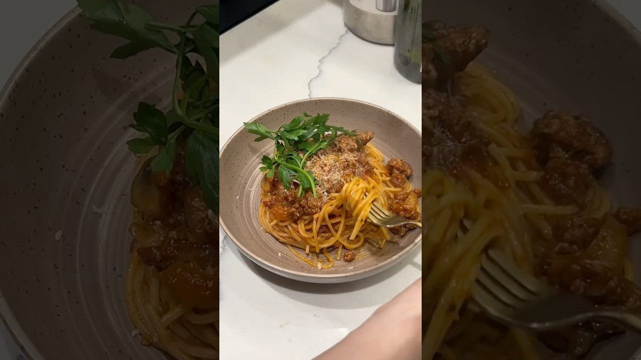 This Spaghetti Dinner Feeds My Soul Every Week 🍝