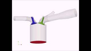 No-Hydro Simulation of an IC Engine