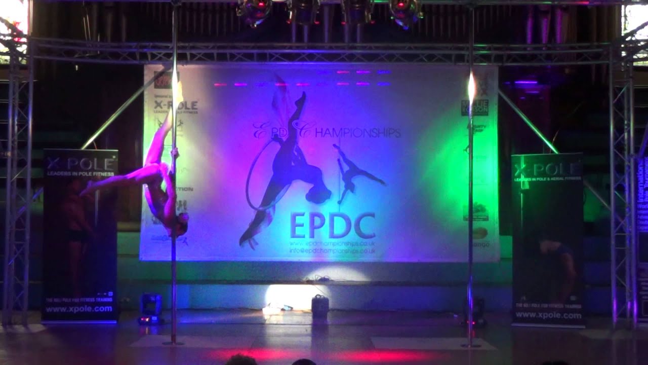 Yvette Dusol - SECOND Champions Pole - Emma's Pole Dancing Championship 2014