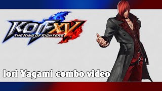 KoF XV: Iori Yagami combo video (season 2)