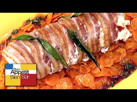 [Recette] Gigotin de Lotte, Carottes nouvelles confites - Chef Guy Guilloux