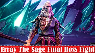 Stray Blade Erray The Sage Final Boss Fight