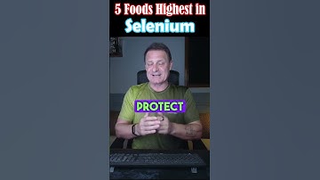5 Foods Highest in SELENIUM #selenium #longevitysupplements #longevitysecrets