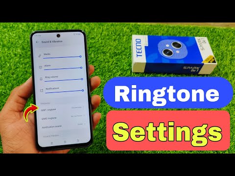 How To Change Ringtone In Tecno Spark Go 1 Tecno KL4 Ringtone Kaise Set Karen 