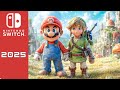 10 BIGGEST Games Coming to Nintendo Switch 2 in 2025 You Need to Know About!