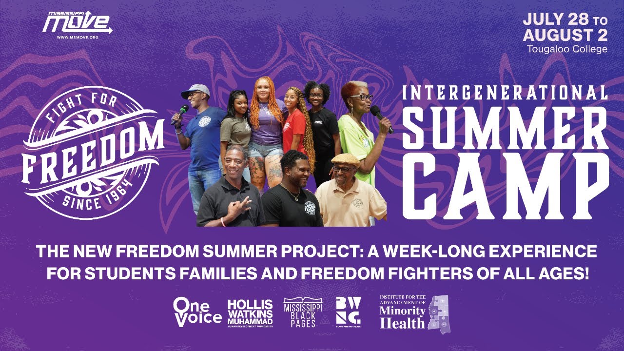 Freedom Friday LIVE | New Freedom Summer Project | Tougaloo College | MS MOVE