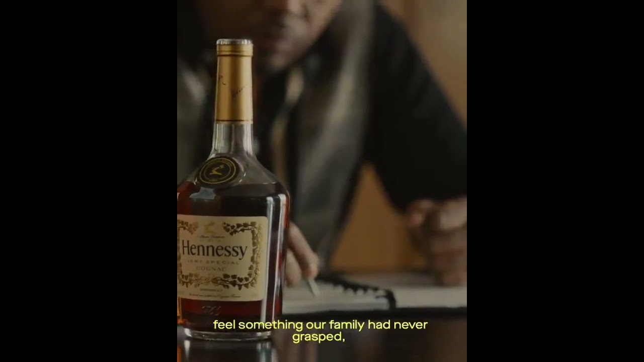 Rapper Nas fantastic advert for HENNESSY.