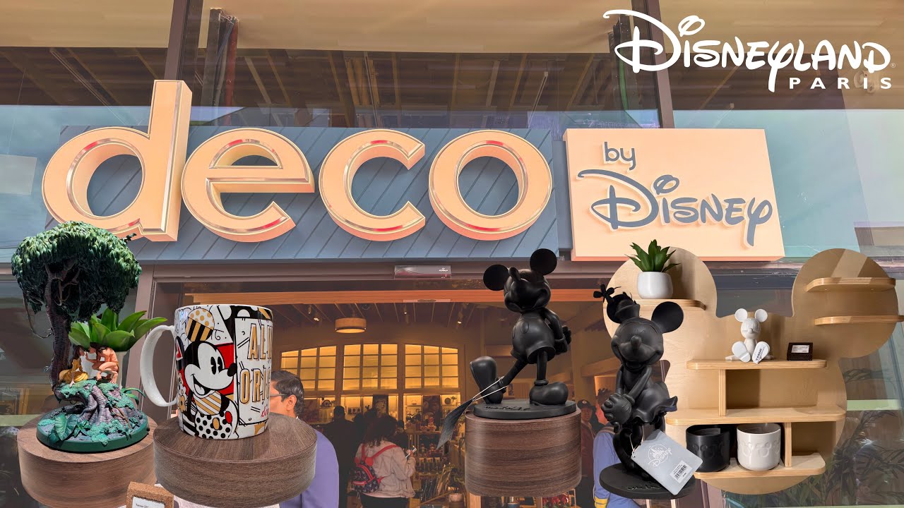 Disneyland Paris: „Deco by Disney“ ist da! Neuer Shop mit Homeware & besonderen Produkten!