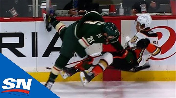 Ryan Getzlaf Drops The Gloves After Carson Soucy A...