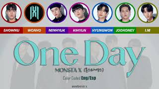 MONSTA X (몬스타엑스) - One Day (Color Coded Eng/Esp Lyrics)