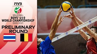 THA vs. BEL - Full Match | Group Phase | Boys U19 World Champs 2021